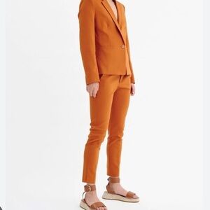 Inwear Zella orange pants slacks trousers size 6